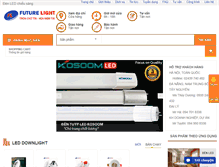 Tablet Screenshot of denledchieusang.com